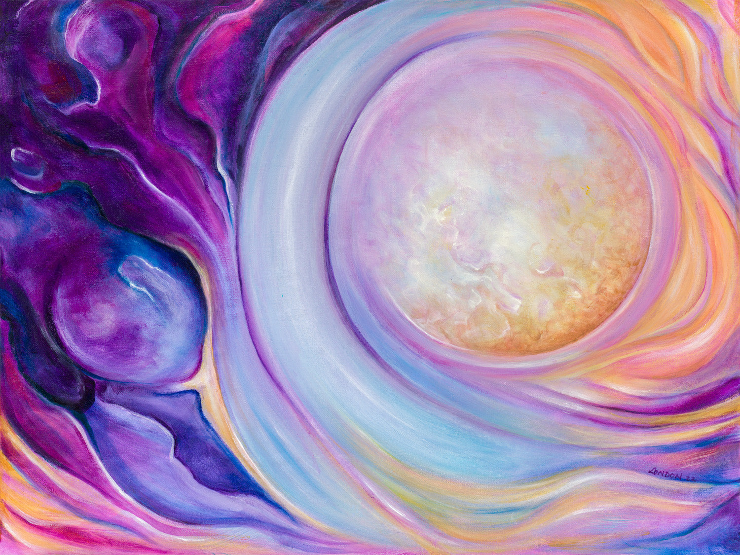 print of original artwork in multiple colors